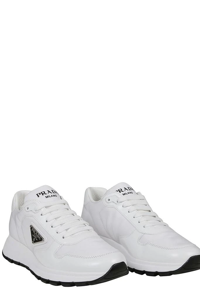 Prada Prada Triangle Logo Lace-Up Sneakers 5