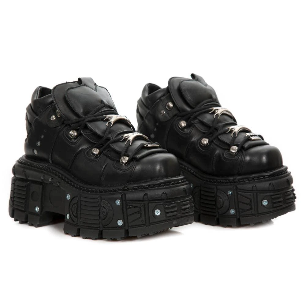 NewRock M-TANK106-C2 Leather Goth Platform