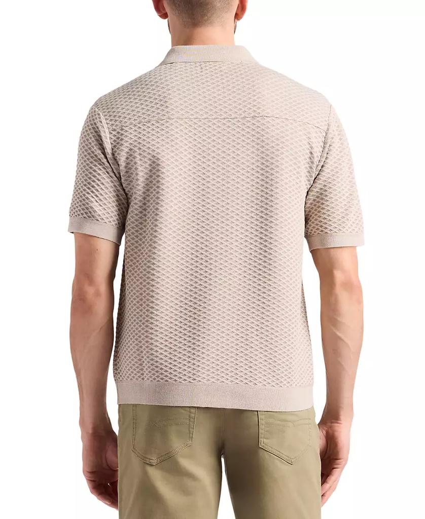 BUFFALO David Bitton Men's Willow Relaxed Fit Short Sleeve Button-Front Camp Shirt