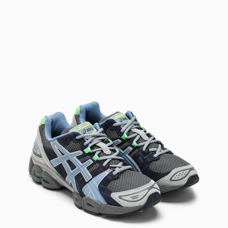 ASICS Grey/blue Gel-Nimbus 9 trainer 2