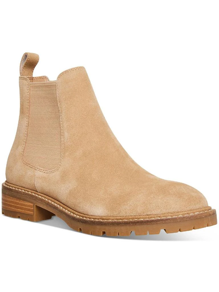 Steve Madden Leopold Womens Padded Insole Round Toe Chelsea Boots 6