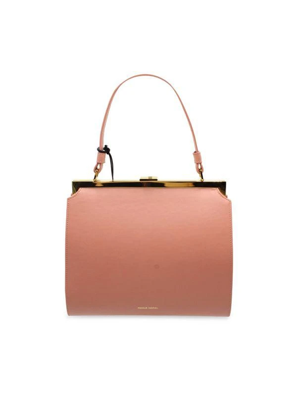 Mansur Gavriel Mansur Gavriel Elegant Bag In Coral Leather 1