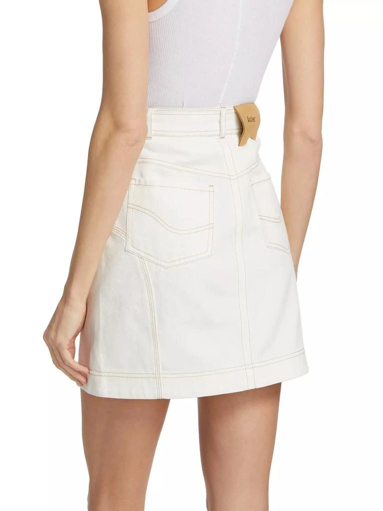 Acler Valleybrook Cotton Miniskirt 5