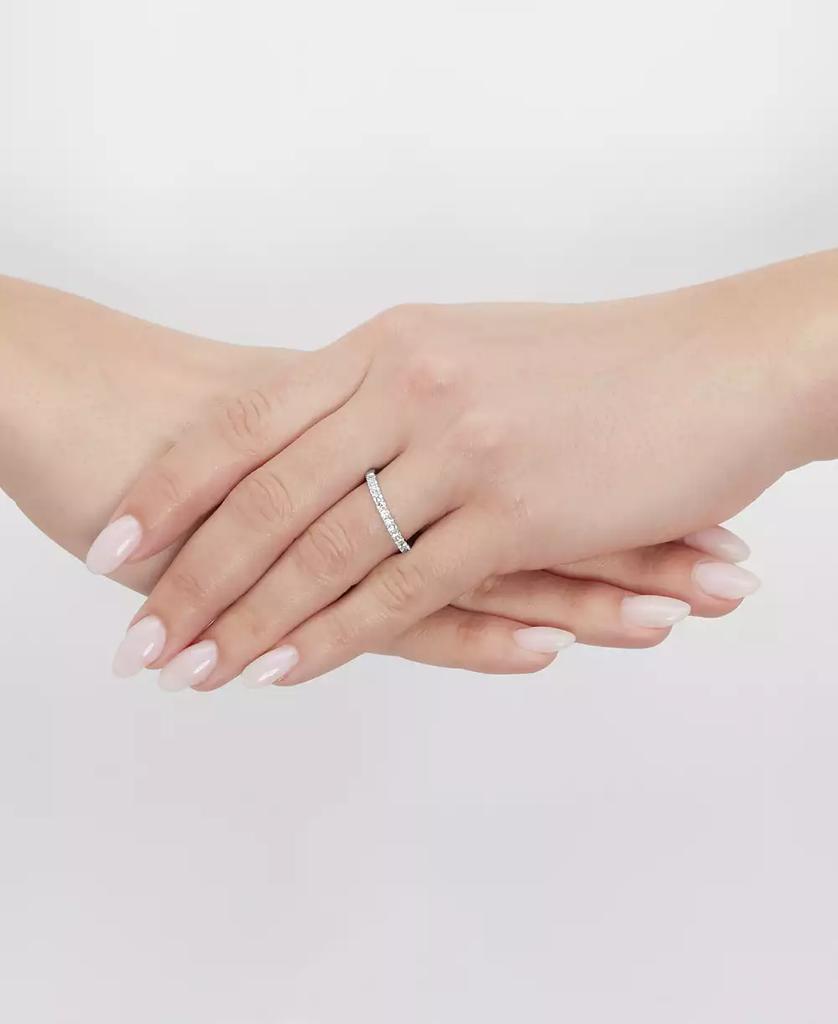 Grown With Love IGI Certified Lab Grown Diamond Band (1/2 ct. t.w.) in 14k White Gold