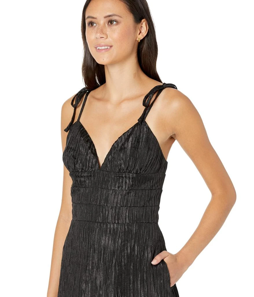 BCBG Pleated Satin Cocktail Dress 3