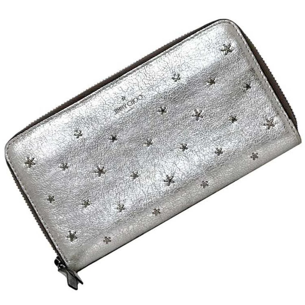 Jimmy Choo Leather Long Wallet (Bi-Fold) (Pre-Owned) 1