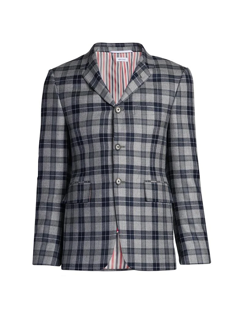 Thom Browne Fit 1 Classic Plaid Sport Coat 5