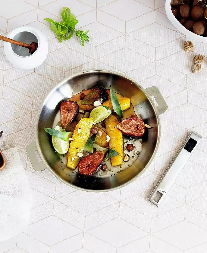 Cristel Stainless Steel 8" Strate Frying Pan 3