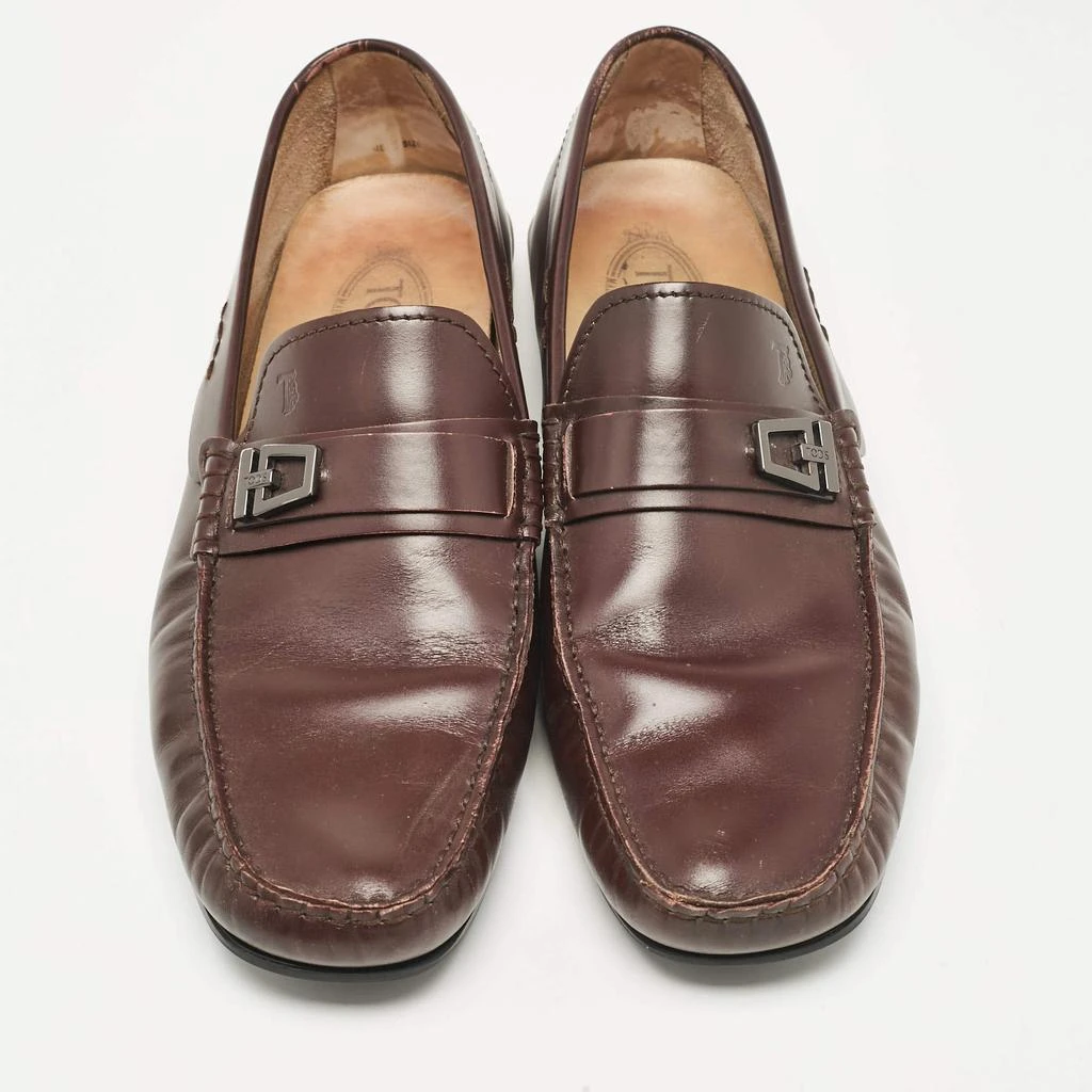 Tod's Tod's Brown Leather Slip On Loafers Size 43 3