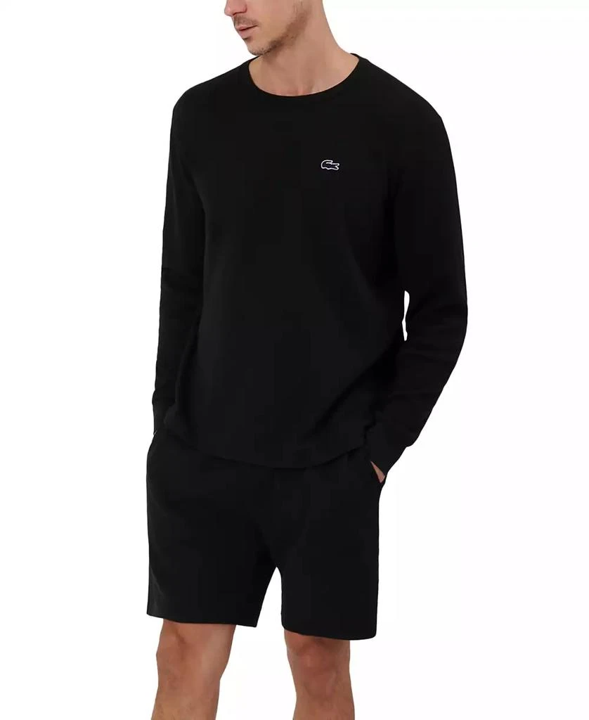 Lacoste Men's Waffle-Knit Thermal Sleep Shirt 3