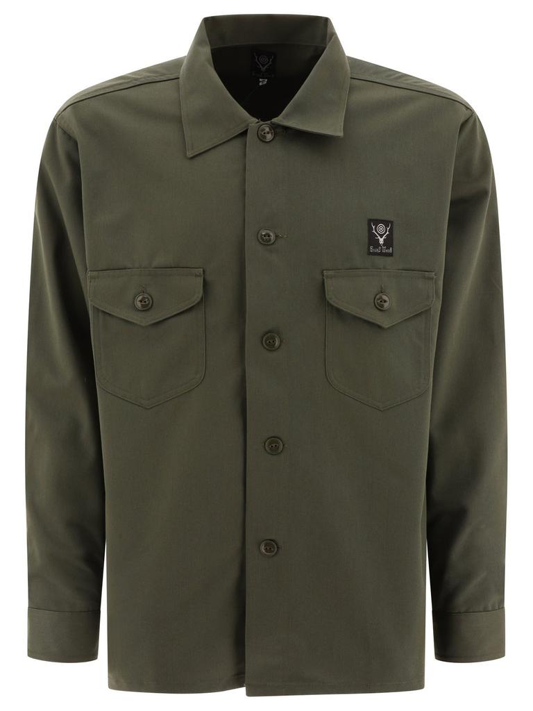 South2 West8 South2 West8 Smokey Button-Up Shirt