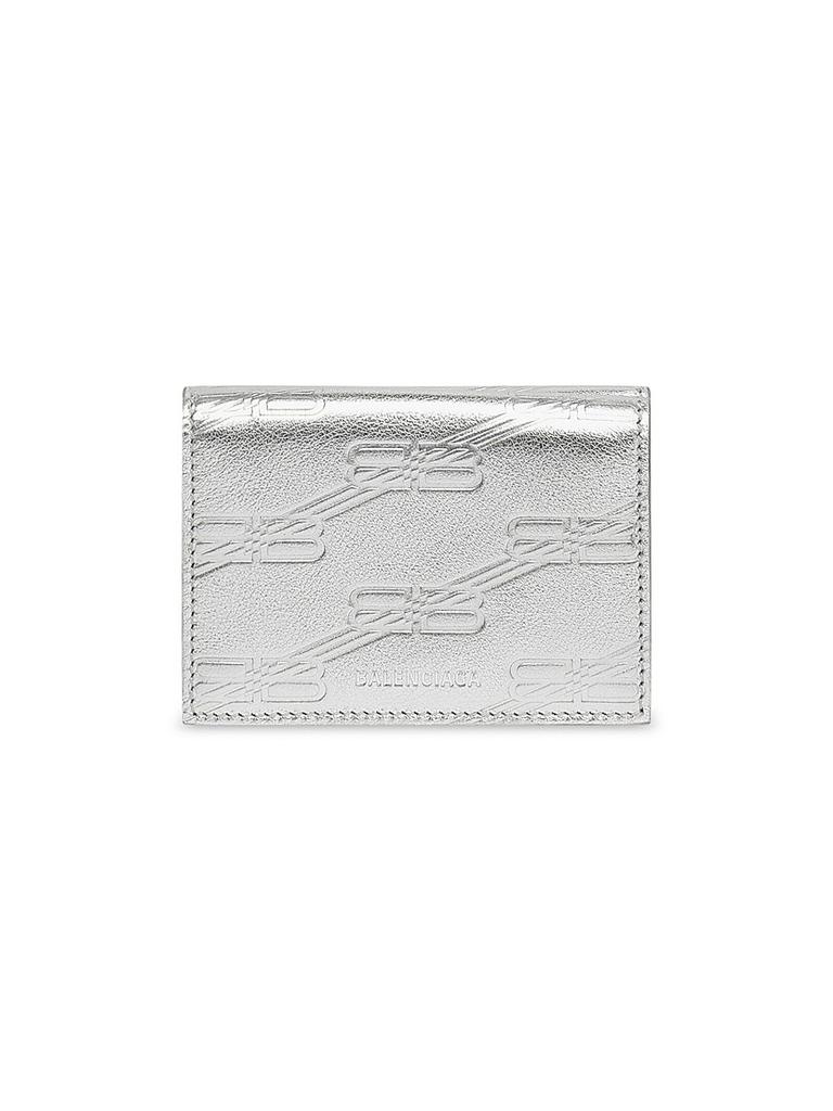 Balenciaga Embossed Monogram Mini Wallet