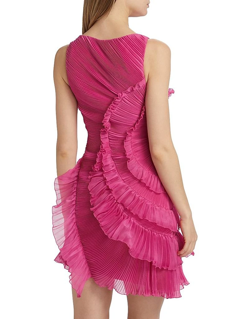 AMUR Emilia Cascade Ruffled Minidress - Dresses & Skirts - BeyondStyle