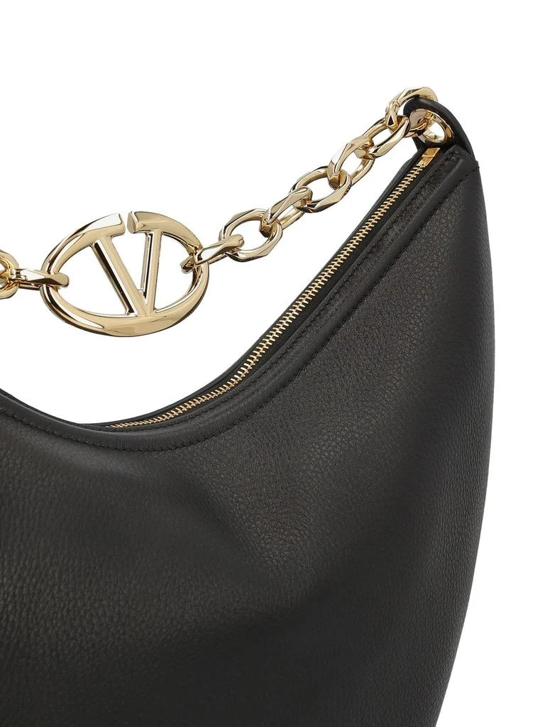 Valentino Valentino VLogo Moon Zip-Up Medium Shoulder Bag 4