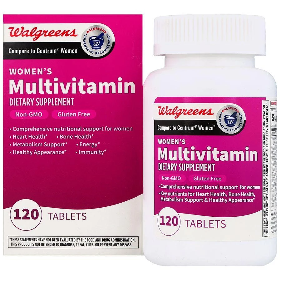 Walgreens Women's Multivitamin Tablets 2