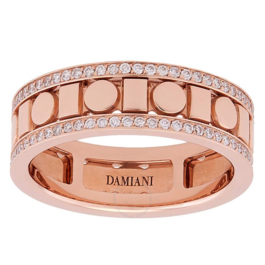 Damiani Belle Epoque Reel Rose Gold 0.37 CT Diamond Ring