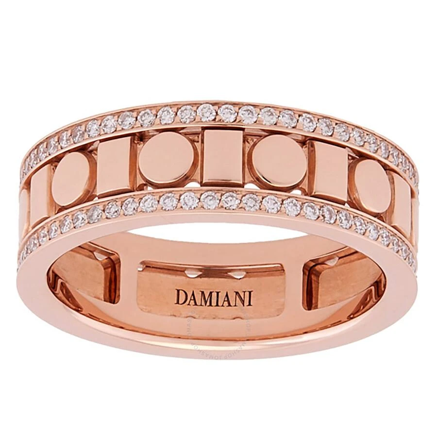 Damiani Belle Epoque Reel Rose Gold 0.37 CT Diamond Ring 1
