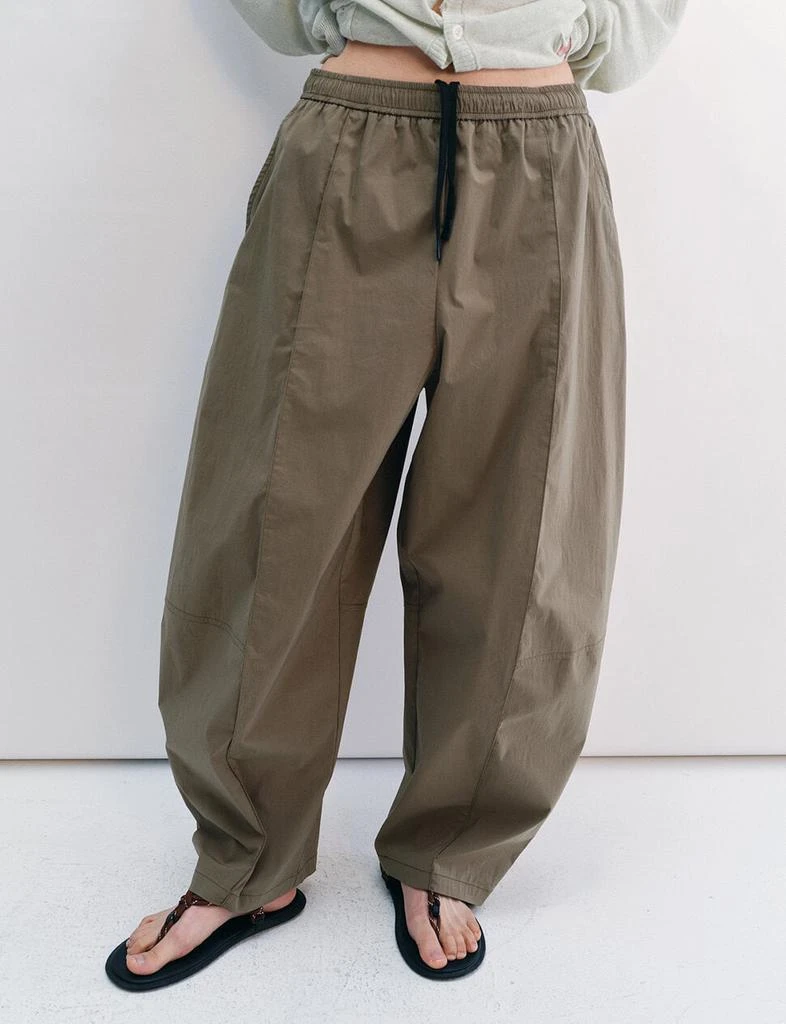 Pixie Market Olive Barrel Parachute Pants -PREORDER 2