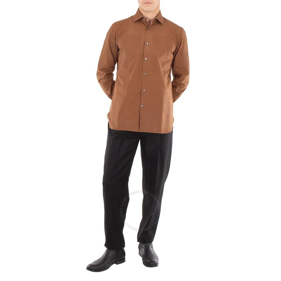 Ermenegildo Zegna Ermenegildo Zegna Pleated Mid-Rise Wool Trousers 3