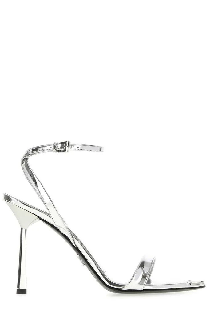 Prada Prada Triangle-Logo High-Heeled Sandals 1