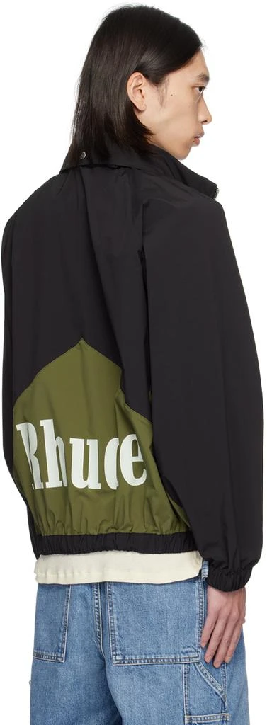 Rhude Black & Khaki Aerial Track Jacket 3