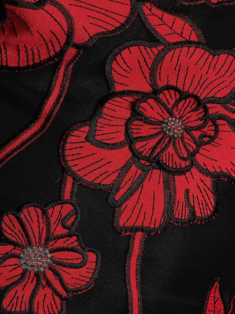 Milly Shiloh Grand Fleur Embroidered Dress 7