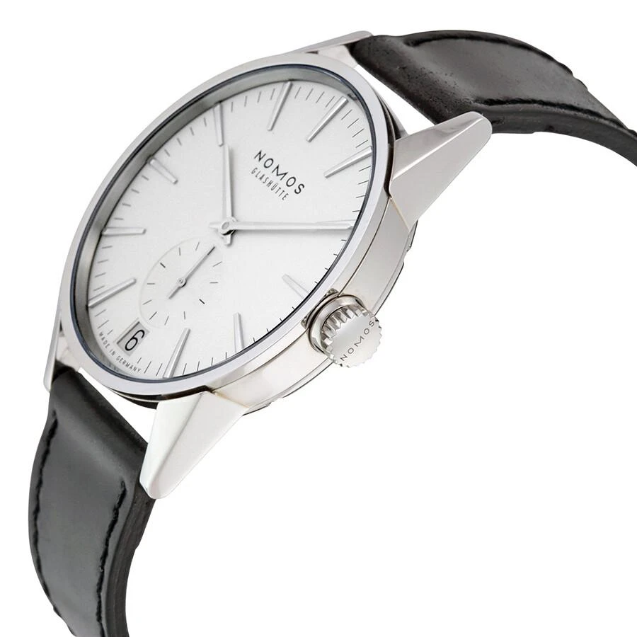 Nomos Glashutte Zurich Datum Automatic White Dial Stainless Steel Men's Watch 802 2