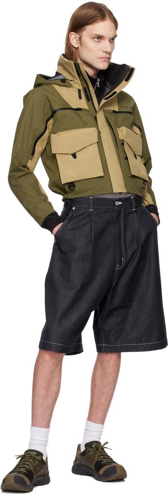 Shop Khaki Toned Trout Edition 3L Wading Jacket on Sale at