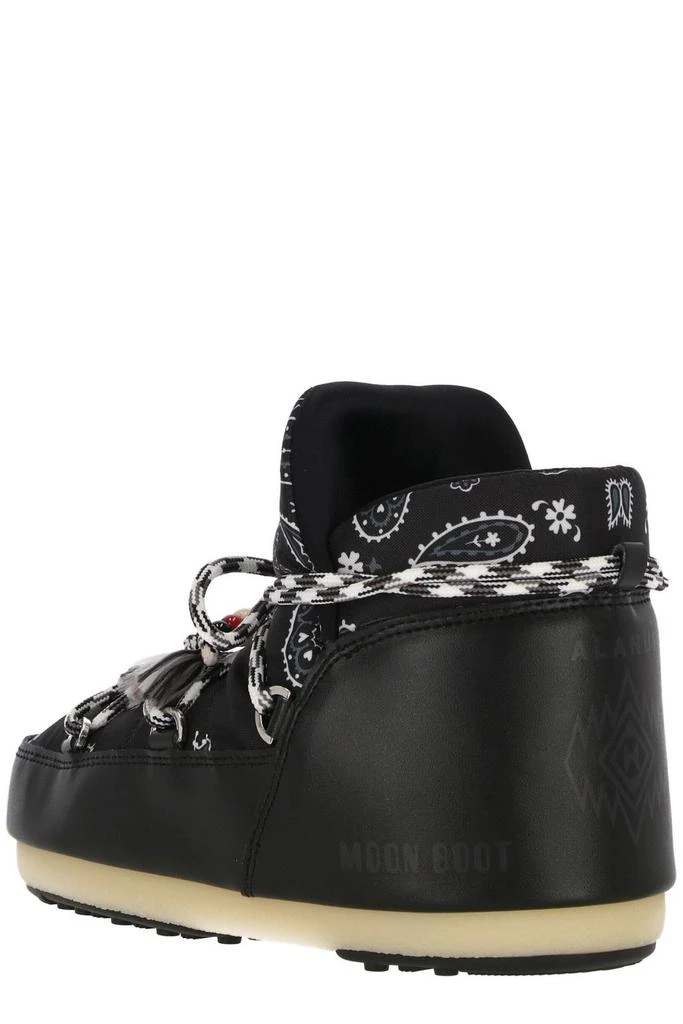 ALANUI Alanui X Moonboot Bandana-Printed Round-Toe Boots 3