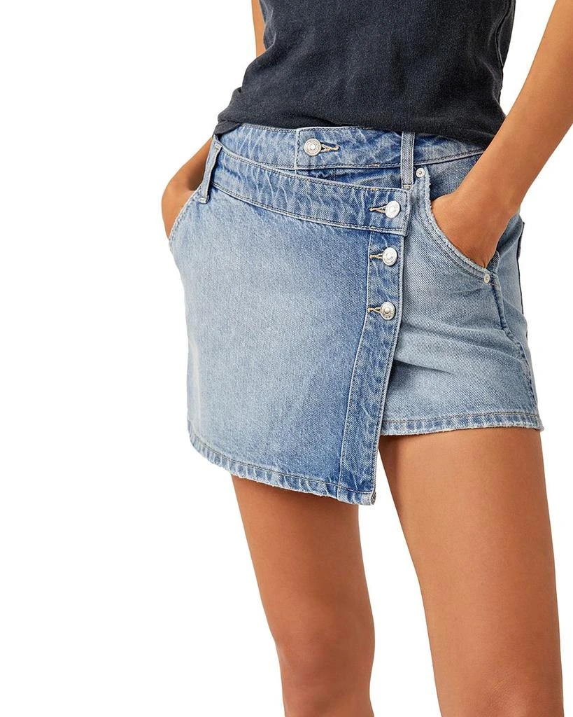 Free People We The Free Wynne Denim Skirt 1
