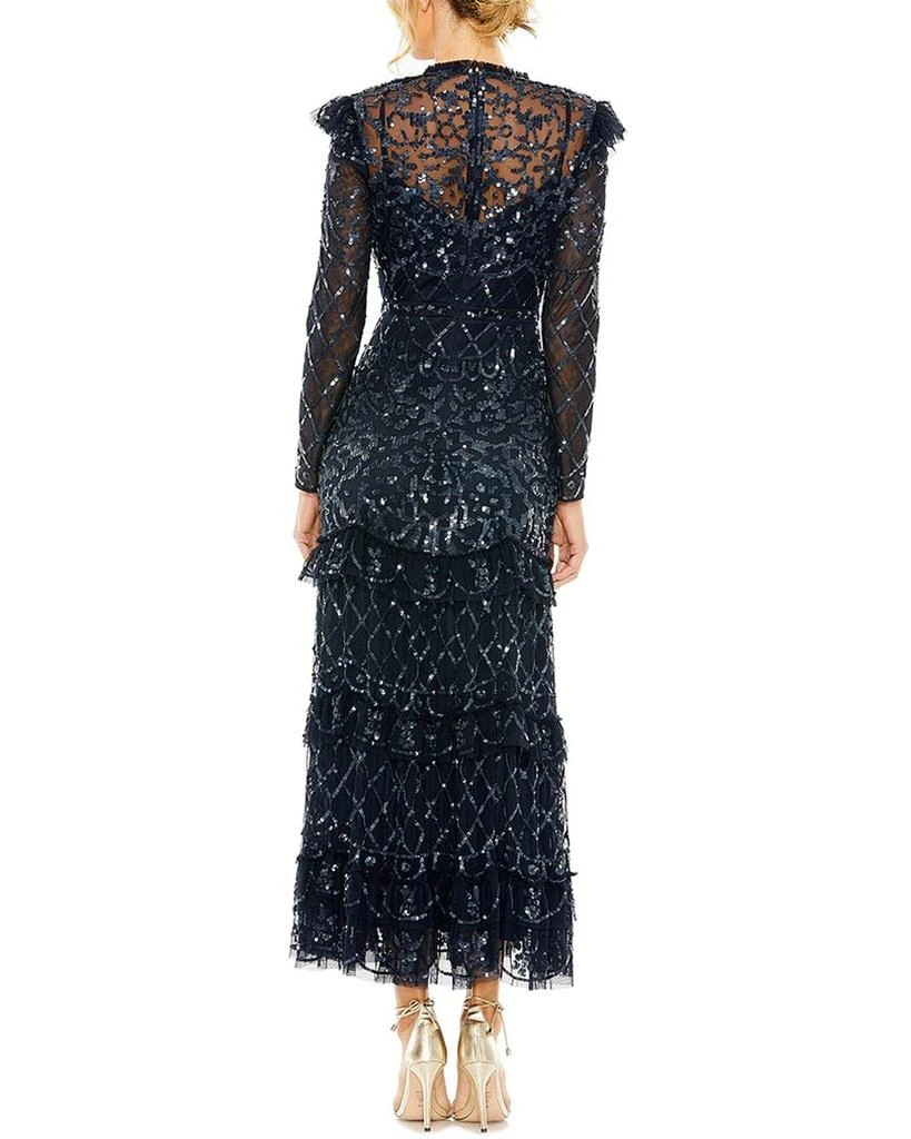 Mac Duggal Flutter Tiered A-Line Dress 2