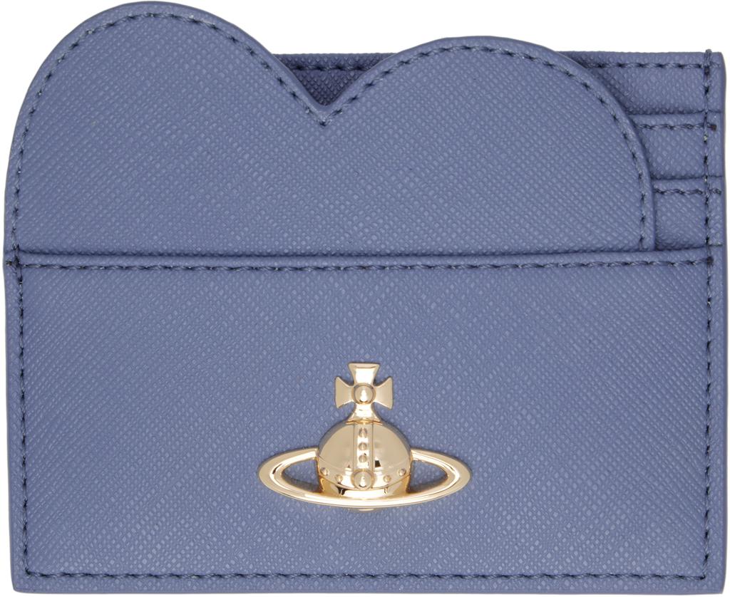 Vivienne Westwood Blue Small Frame Wallet - Wallets