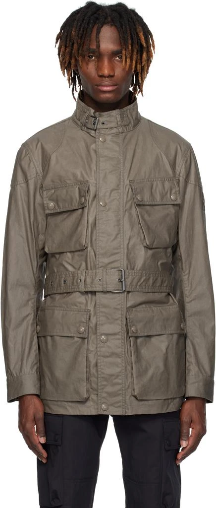 BELSTAFF Taupe Trialmaster Jacket 1