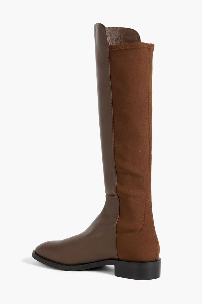 Stuart Weitzman Keelan City microstretch and leather knee boots 3