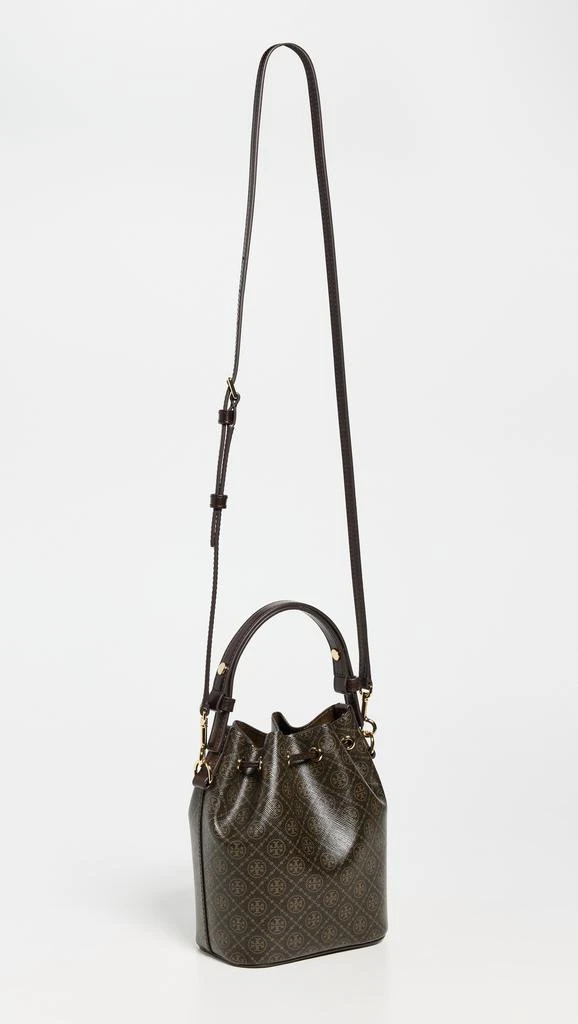 Tory Burch T Monogram Coated Canvas Mini Bucket Bag 3