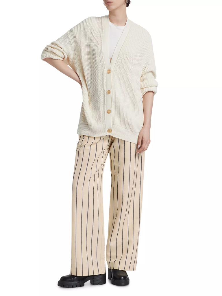 Jenni Kayne Jones Striped Straight-Leg Trousers