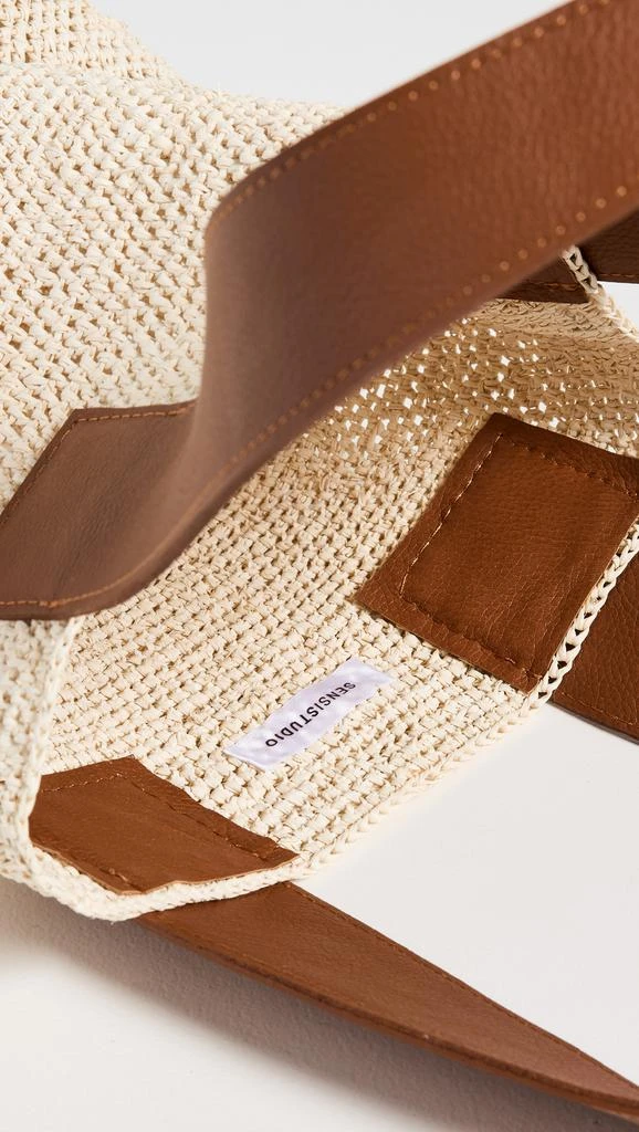 Sensi Studio Mini El Viajero Woven Straw Bag 5