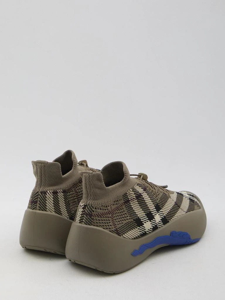 Burberry Check Knit Neptune Sneakers 3