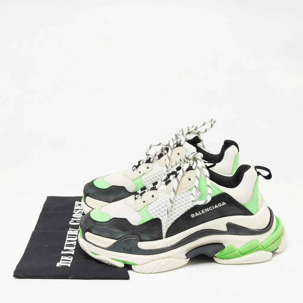 Balenciaga Balenciaga Multicolor Leather And Mesh Triple S Clear Sneakers Size 39 9