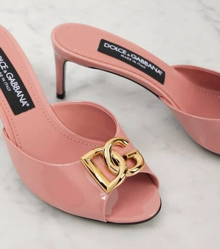 Dolce
Gabbana Keira DG 60 patent leather mules 5