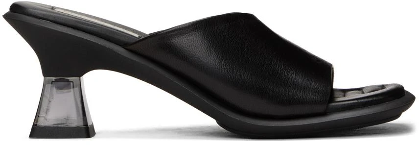 MIISTA Black Synthia Heeled Sandals 1