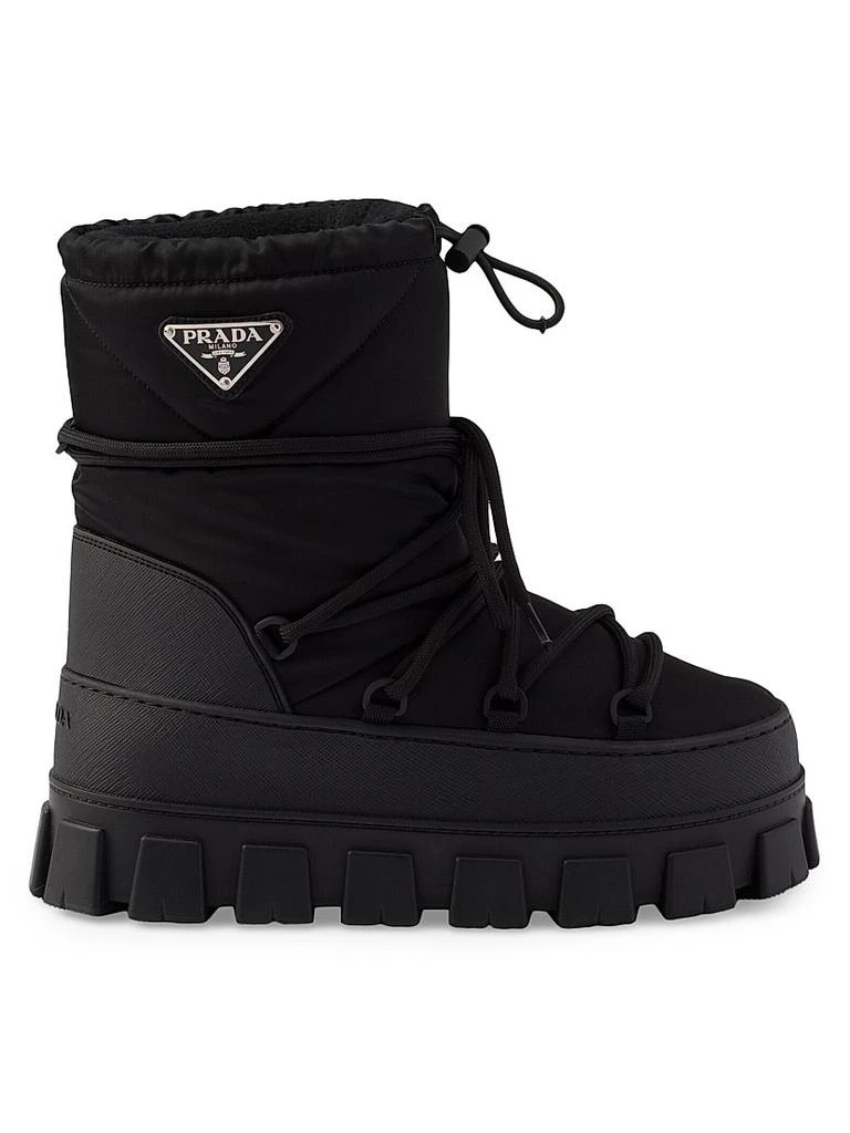 Prada Re-Nylon Gabardine Apres-Ski Boots 1