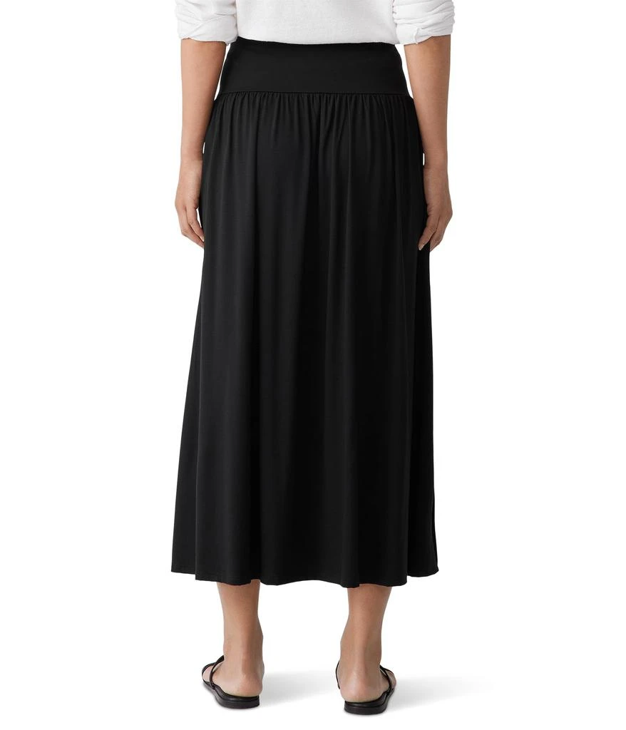 Eileen Fisher Full Length Gathered Skirt 2