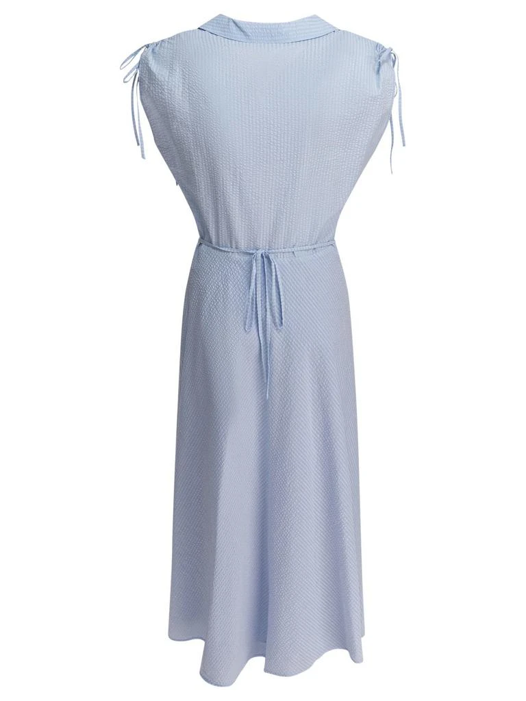 INES DE LA FRESSANGE Ines De La Fressange Tie Sleeve Midi Dress 2