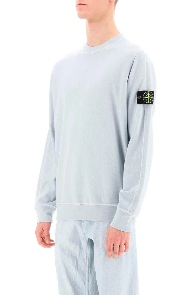 STONE ISLAND Light sweatshirt with logo badge 5