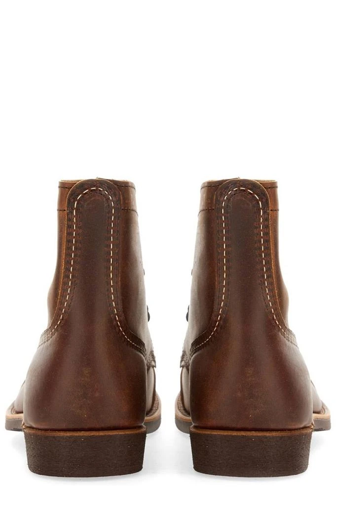 Red Wing Red Wing Shoes Round Toe Lace-Up Boots 3