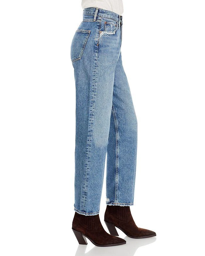AGOLDE '90s Pinch Waist High Rise Straight Jeans in Hooked 3