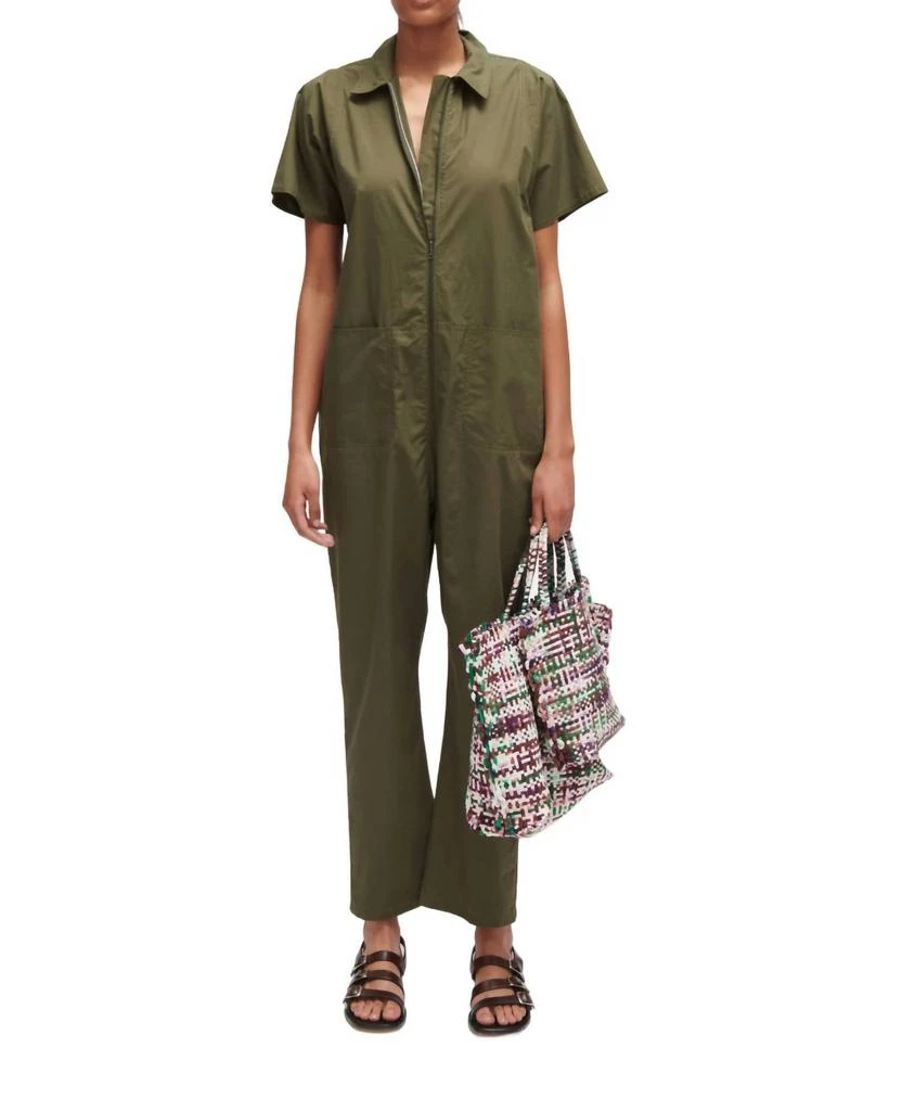 Rachel Comey Barrie Jumpsuit In Olive 1