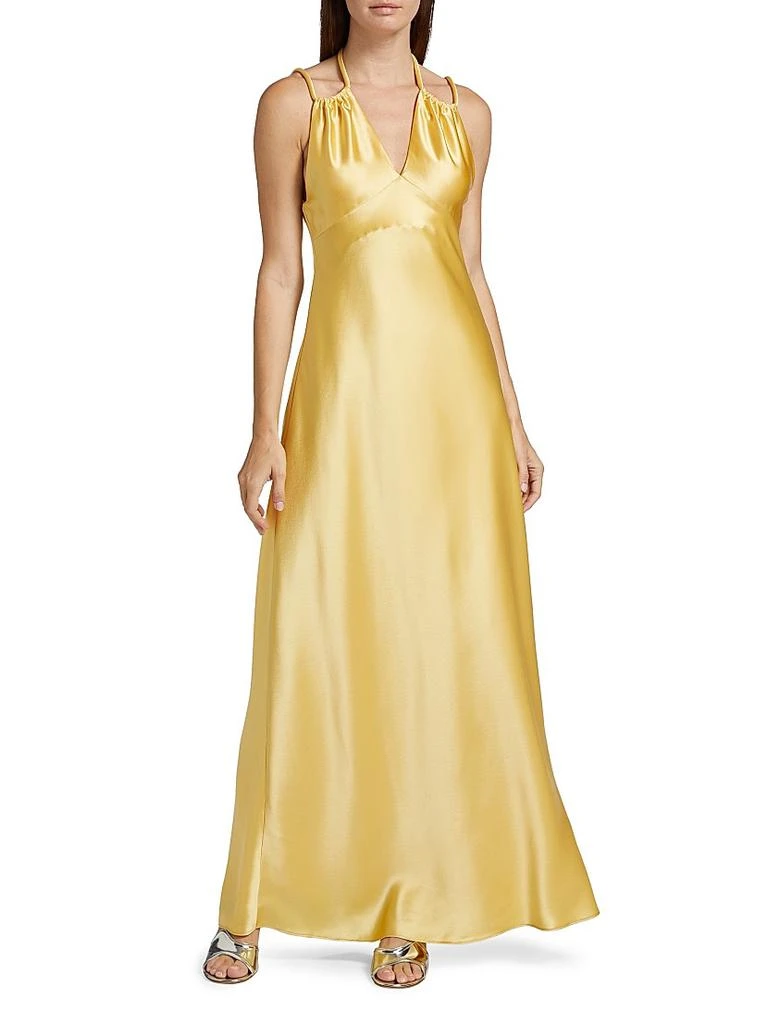 Acler Woodlake Satin Maxi Dress 3