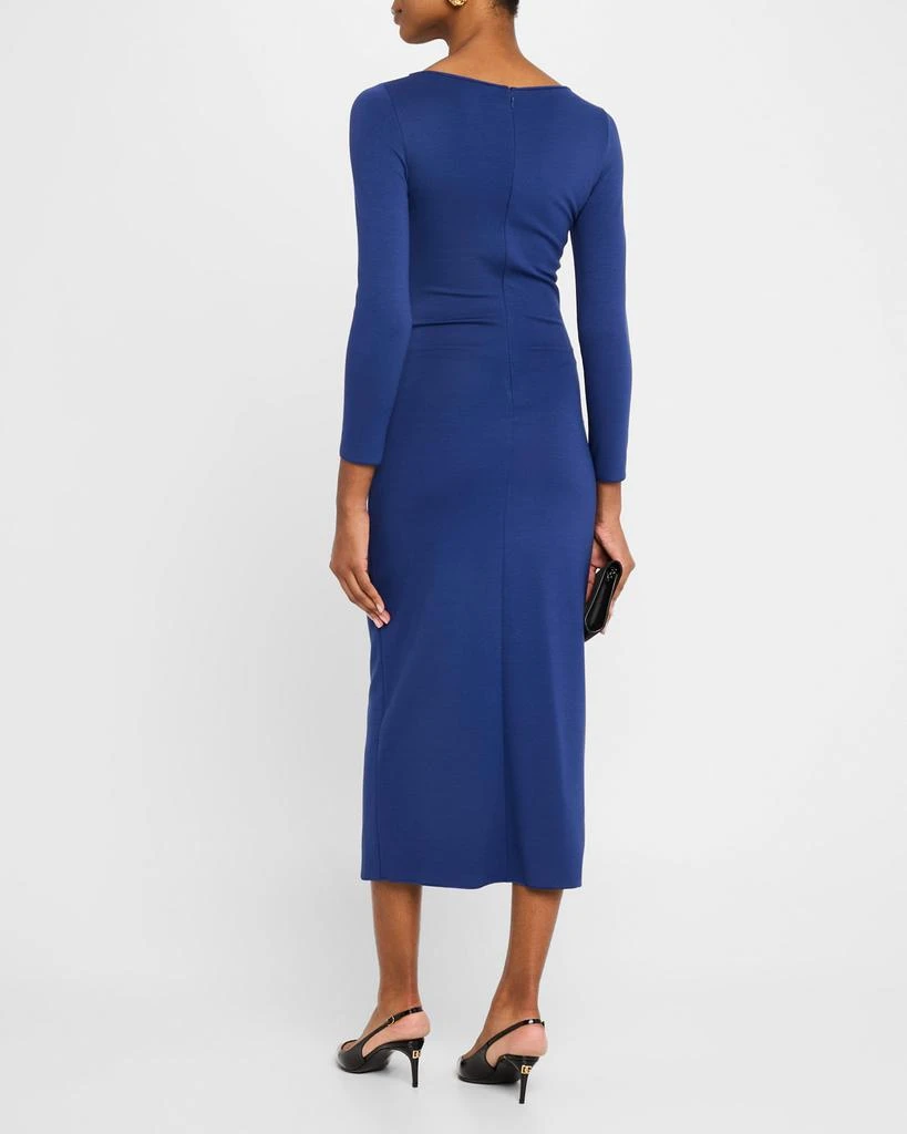 Emporio Armani Twist-Front Jersey Midi Dress - Dresses & Skirts - Compare  Prices from 6+ Stores - Free Shipping - BeyondStyle